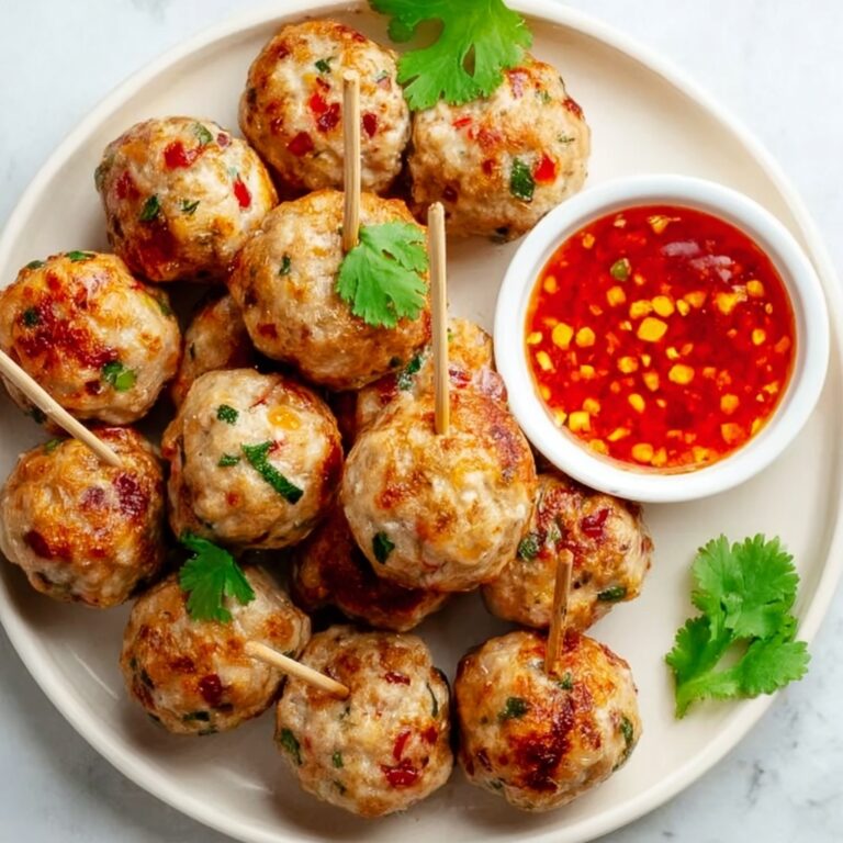 Spicy Baked Shrimp Balls Recipe