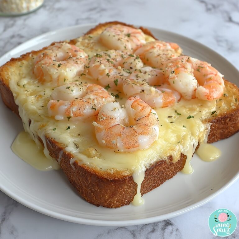 Cheesy Shrimp Toast Recipe