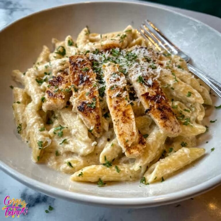 Garlic Parmesan Chicken and Pasta Recipe