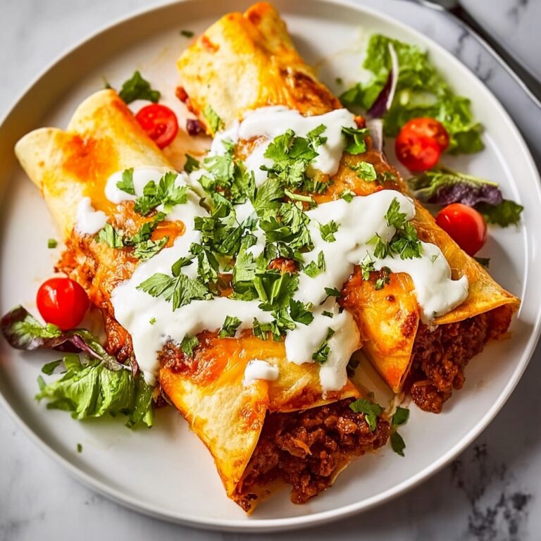 Cheesy Beef Taquitos Recipe