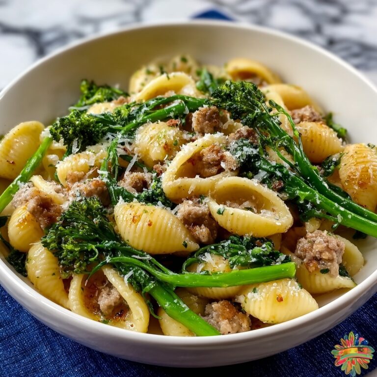 Orecchiette with Sausage and Broccoli Rabe Recipe