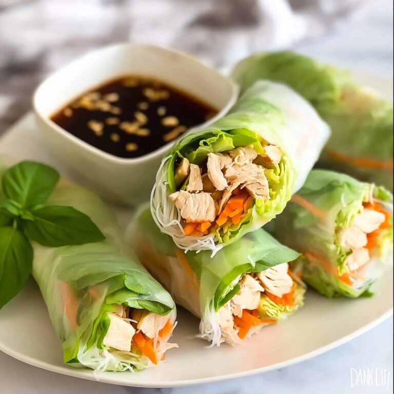 Chicken Spring Rolls Recipe