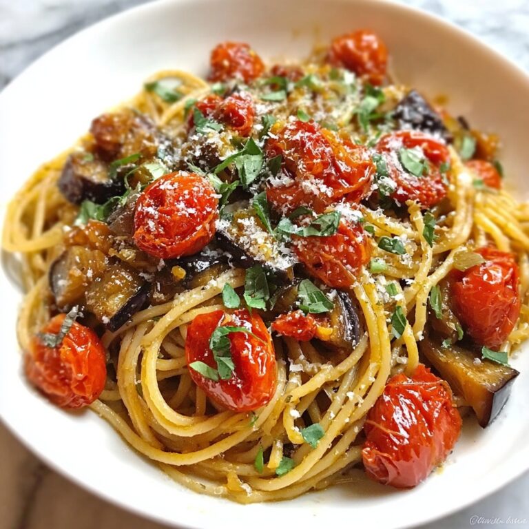 Spicy Eggplant Pasta Recipe