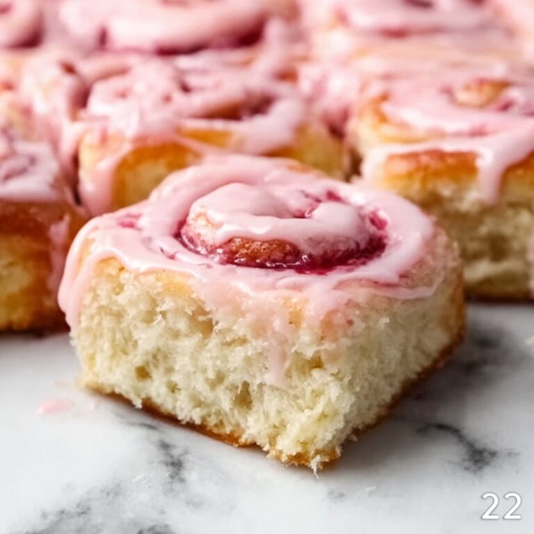 Strawberry Cinnamon Rolls Recipe