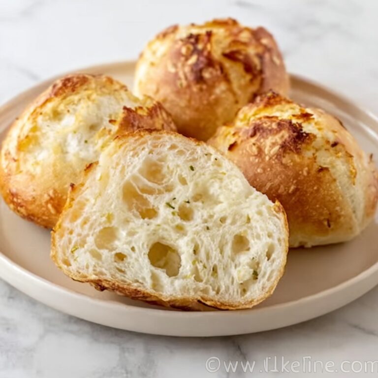 Light and Fluffy Garlic Butter Dinner Rolls Recipe
