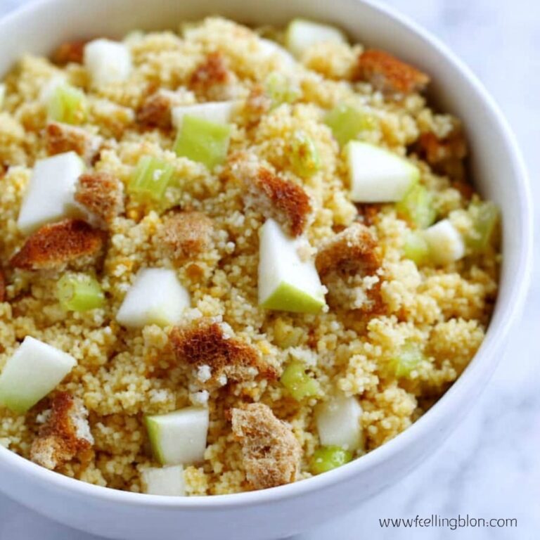 Cornbread Stuffing with Apples Recipe