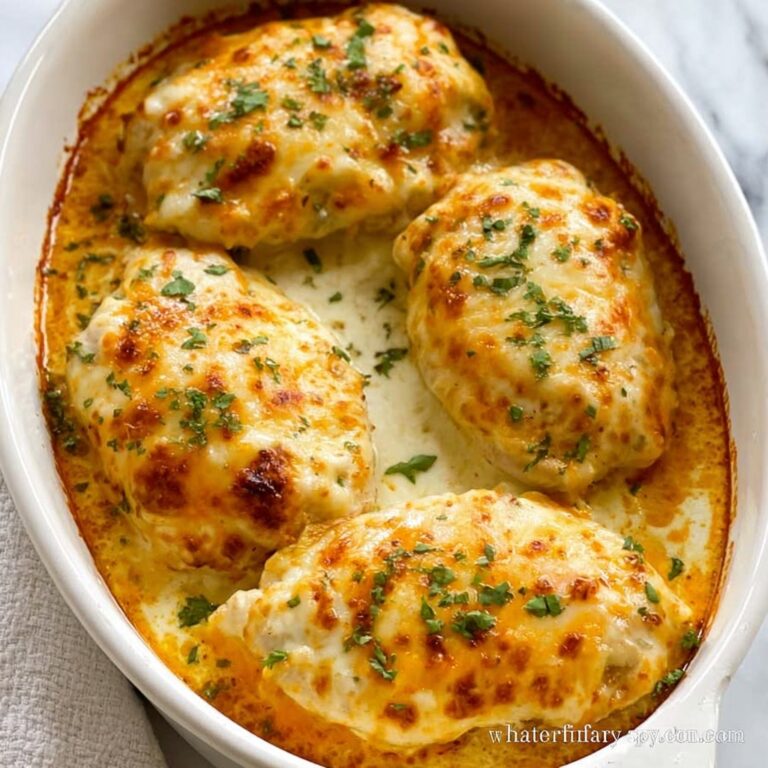 Baked Buffalo Chicken with Ranch and Colby Jack Cheese Recipe