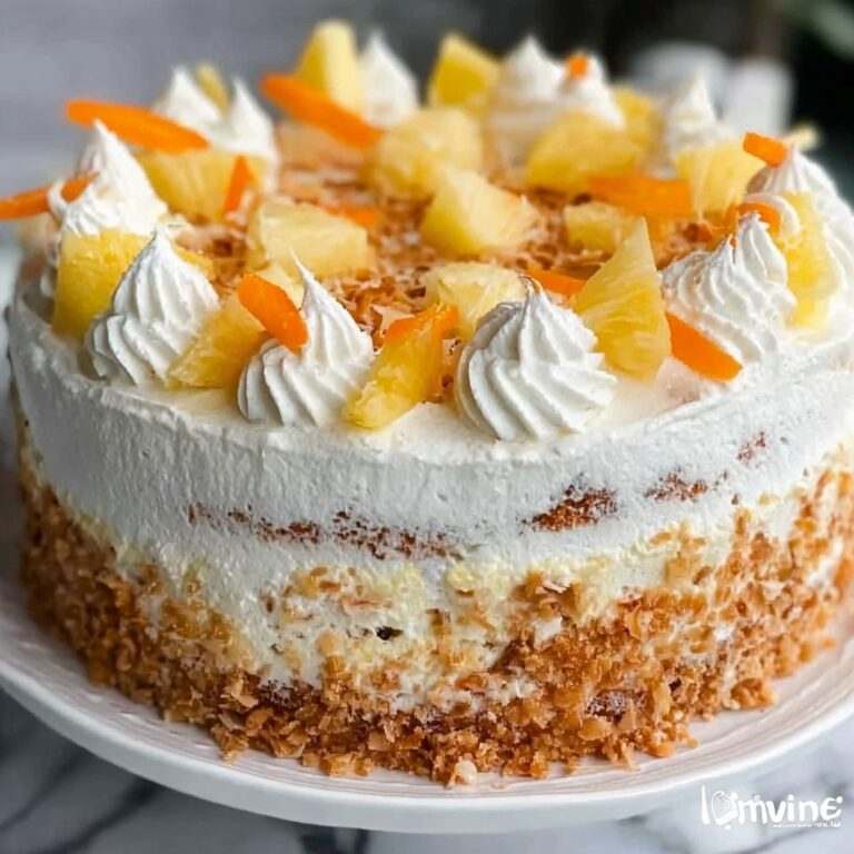 Hawaiian Pineapple Carrot Cream Cake Recipe