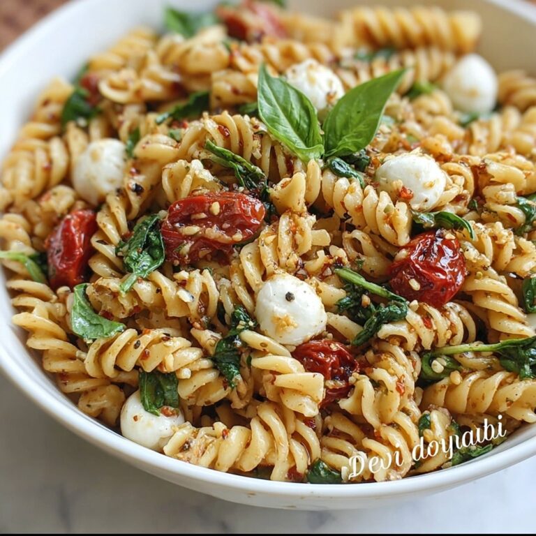Sun Dried Tomato Pasta Salad Recipe
