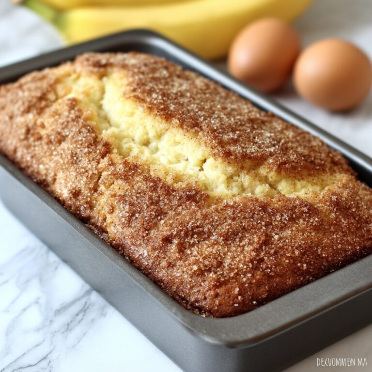 Snickerdoodle Banana Bread Recipe