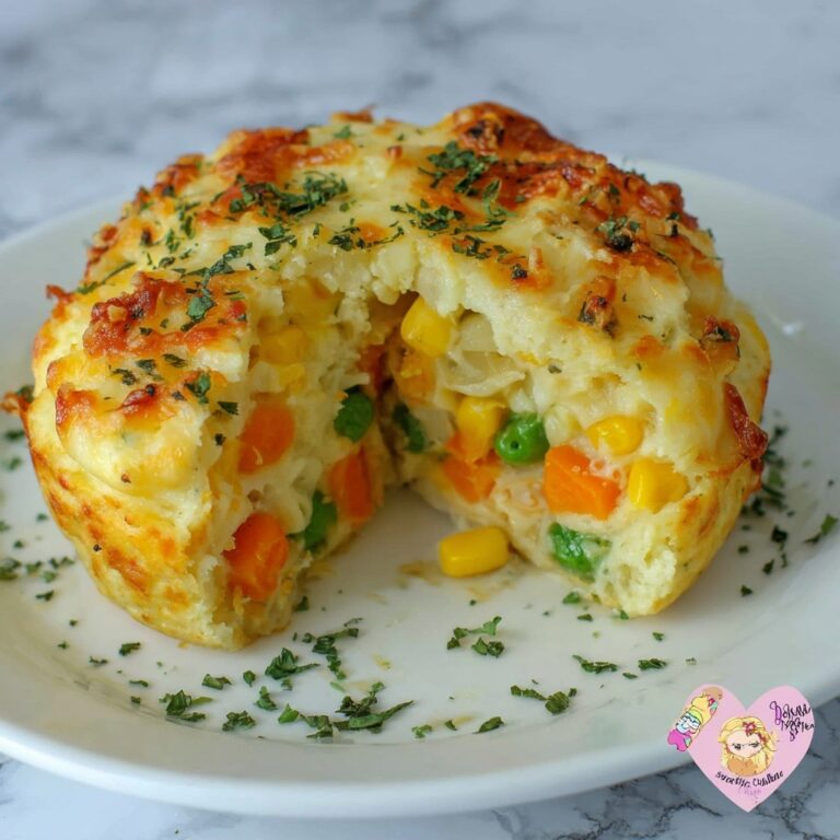 Mini Chicken Pot Pie Muffins Recipe