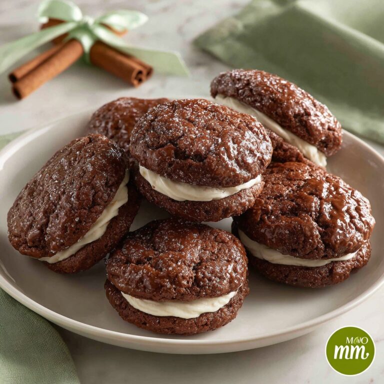 Ginger Molasses Sandwich Cookies Recipe