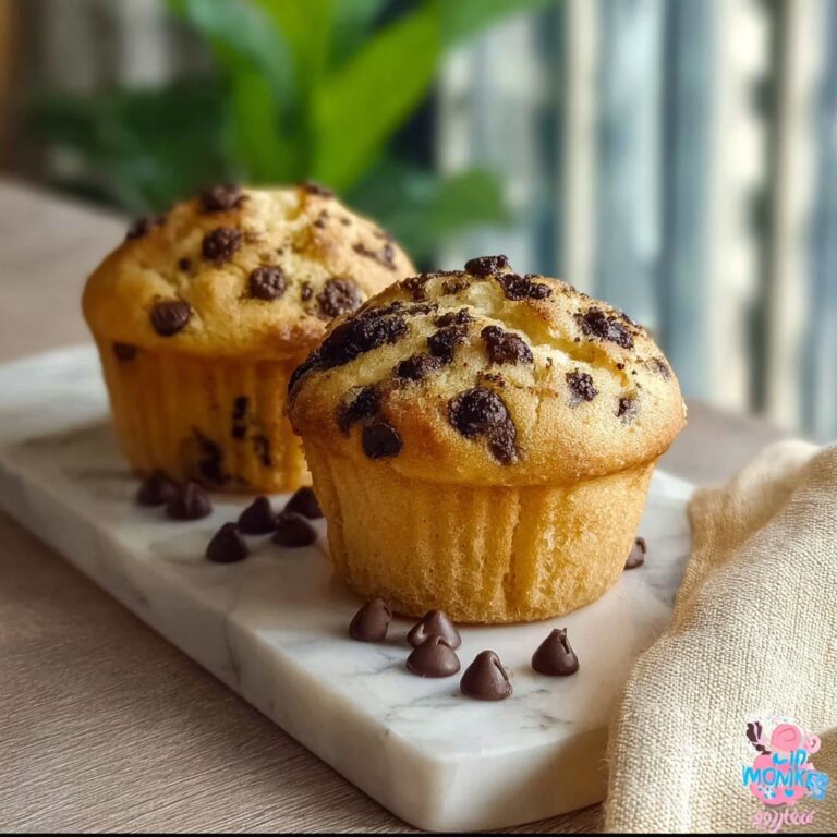Vegan Chocolate Chip Muffins Recipe