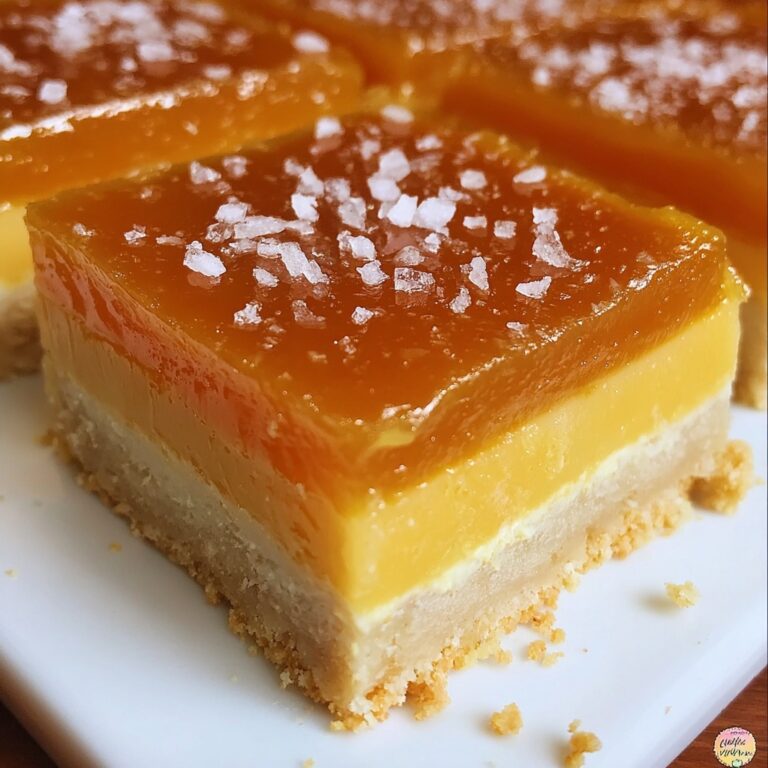 Salted Caramel Butter Bars Recipe