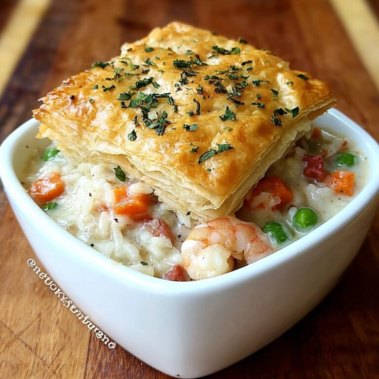 Shrimp Lobster Biscuit Pot Pie: A Cozy Comfort Delight Recipe