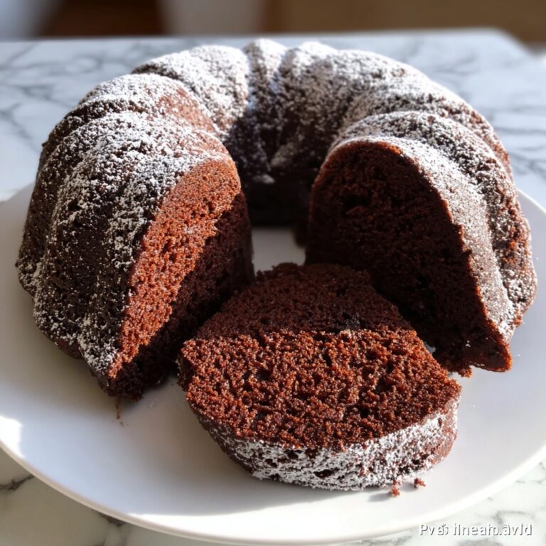 Christmas Chocolate Bundt Cake Recipe