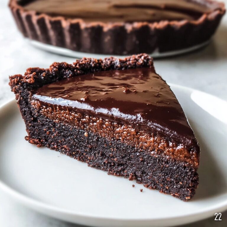Christmas Chocolate Ganache Tart Recipe