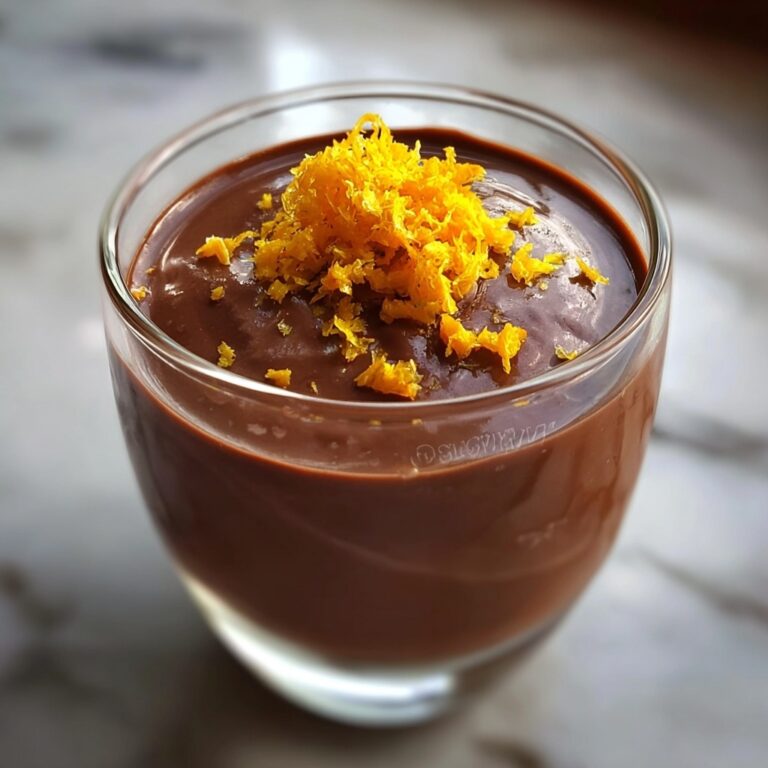 Chocolate Orange Posset Recipe