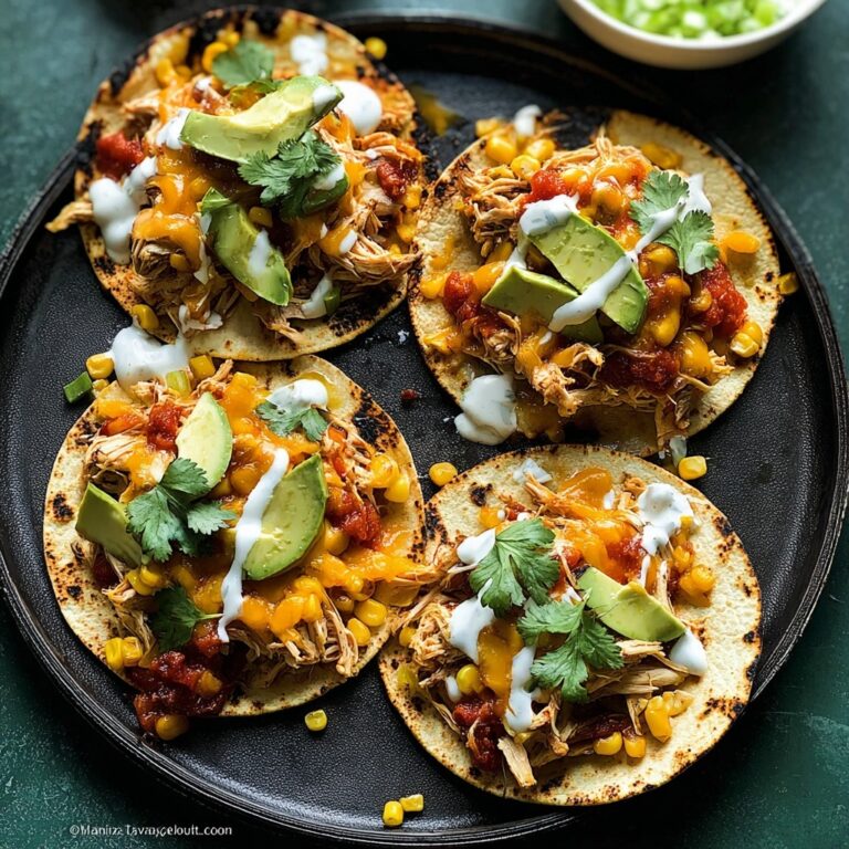 Crispy Chicken, Corn & Black Bean Tortilla Melts Recipe
