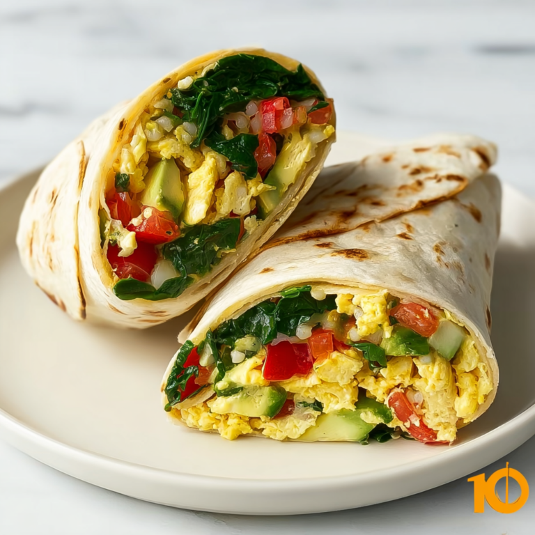 Veggie Eggs Wraps Recipe