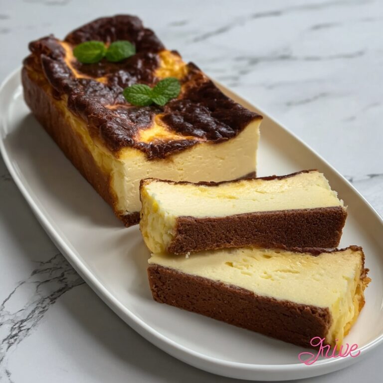 Loaf Pan Basque Cheesecake: A Simple, Creamy Delight! Recipe