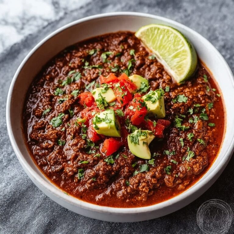 Savory Keto Beef Chili Delight Recipe