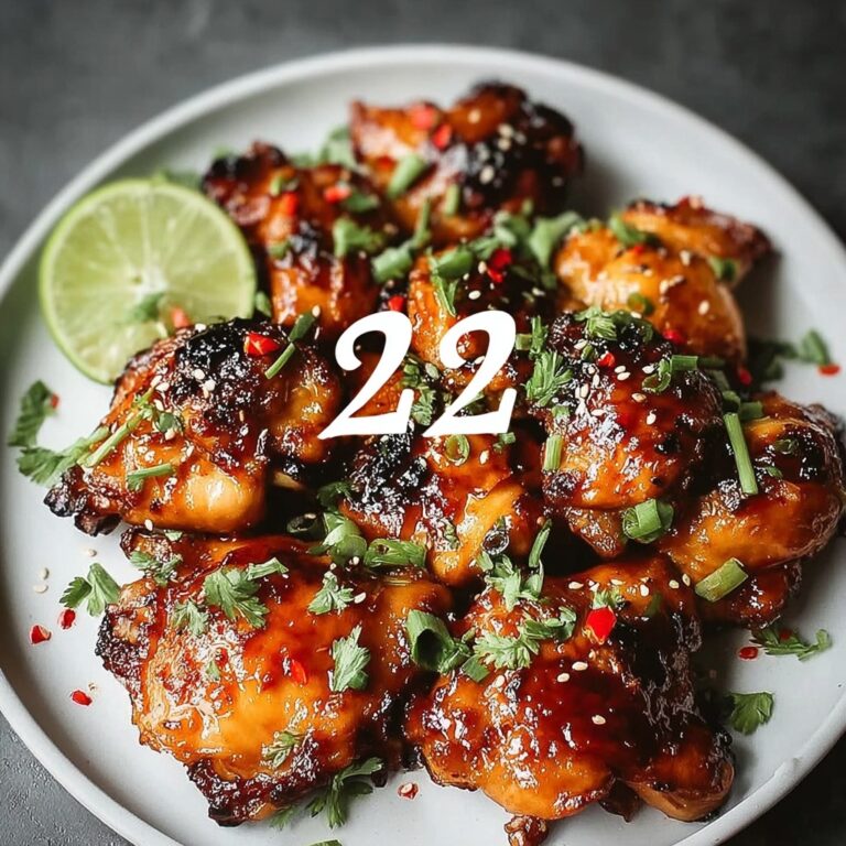 Sticky Sweet Chili Chicken Thighs in Air Fryer Recipe