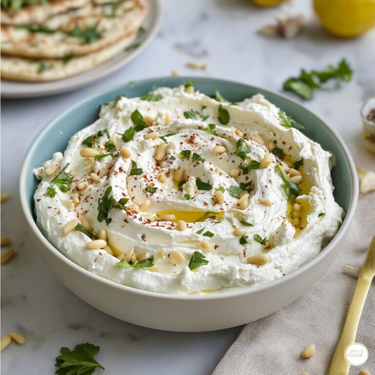 Whipped Vegan Feta Dip with Tofu and Fresh Herbs Recipe