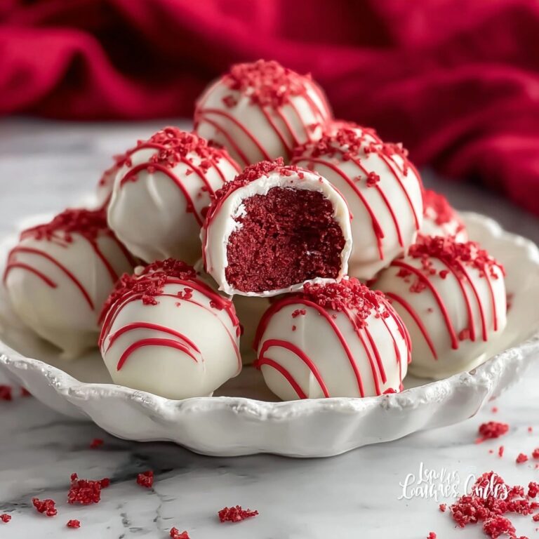 Red Velvet Cake Balls Recipe