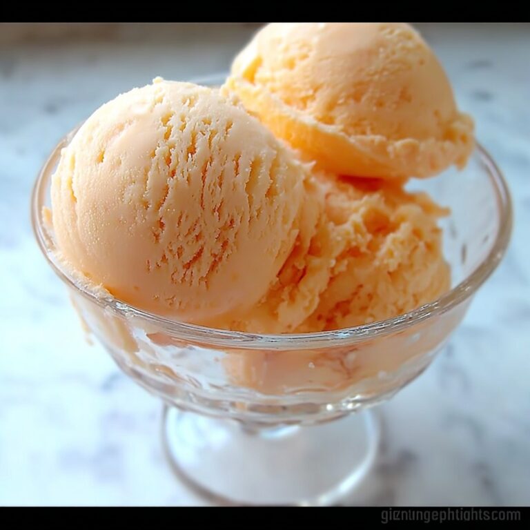 Peach Sorbet Recipe: Refreshing, Fruity Summer Dessert Recipe
